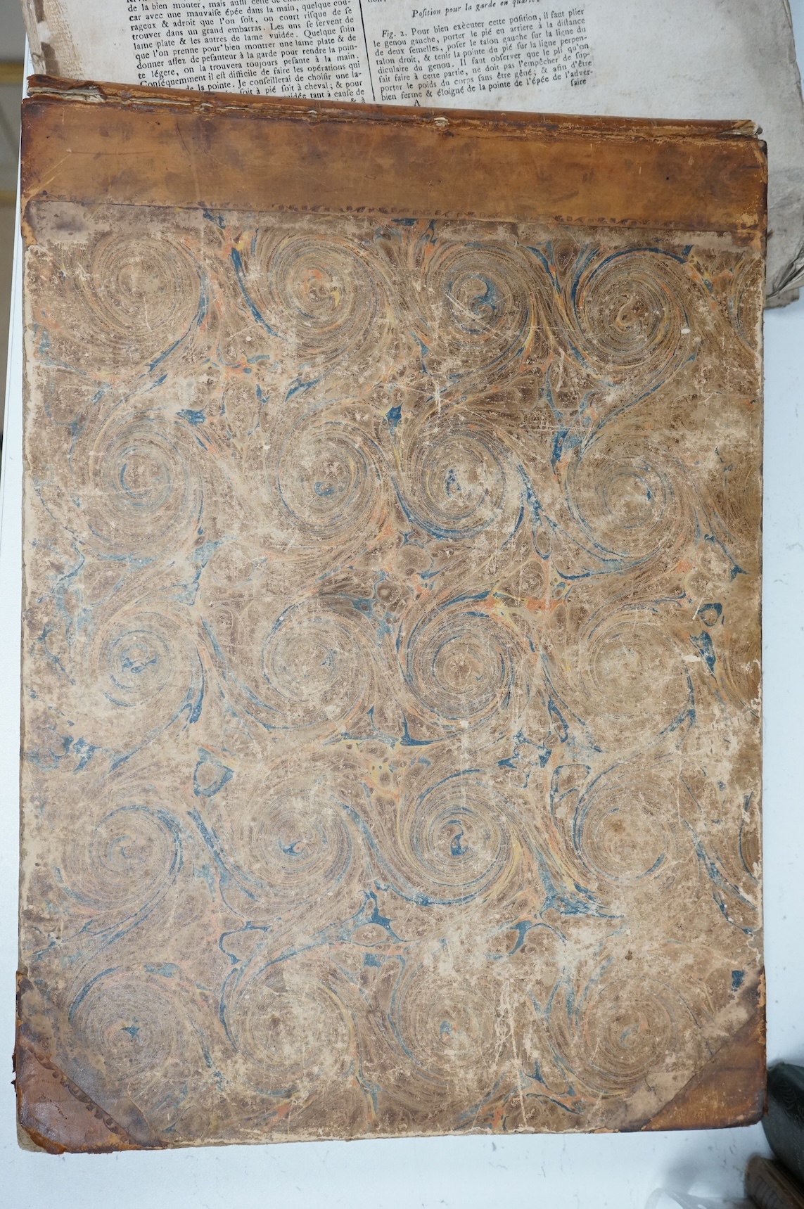 Wood, John George - The Principles and Practice of Sketching Landscape Scenery from Nature, Systematically Arranged ... 3rd edition. 64 plates (and with the 6 additional overlays for 2nd plate in part IV); old half calf